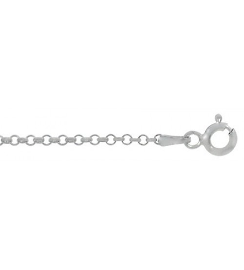 2mm Rolo Chain - 16" - 36" Length, Sterling Silver